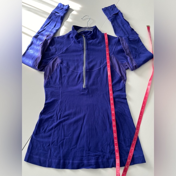 LULULEMON | 10 | RUN-DASH Pullover | Wish Blue - Picture 12 of 13